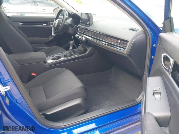 2022 Honda Civic Sedan EX with VIN 2HGFE1F70NH323524, listed as a IAAI auction lot 41541013 with 9,305 mi miles. Bid and sale history available at carsss.com. Image 5.