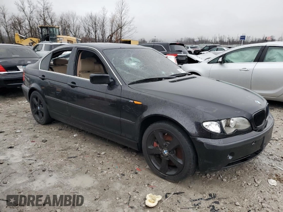2005 BMW 3 Series 330xi with VIN WBAEW53465PN39279, listed as a Copart auction lot 84885044 with 194,282 mi miles and Salvage Title. Bid and sale history available at DreamBid. Image 4.