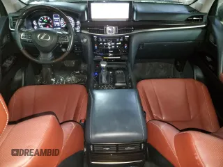 2018 Lexus LX with VIN JTJHY7AX1J4279675, listed as a Copart auction lot 46583585 with 61,760 mi miles and Clean Title. Bid and sale history available at carsss.com. Image 8.