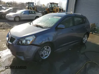 2009 Pontiac Vibe with VIN 5Y2SM67049Z452998, listed as a Copart auction lot 78538494 with 184,596 mi miles and Salvage Title. Bid and sale history available at carsss.com. Image 1.