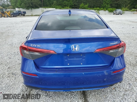 2023 Honda Civic Sport z VIN 2HGFE2F58PH546627, wystawiony jako Copart lot #54944555 z przebiegiem 22 987 mil mil oraz Szkoda całkowita • Salvage title. Historia ofert i sprzedaży dostępna na DreamBid. Obrazek 6.