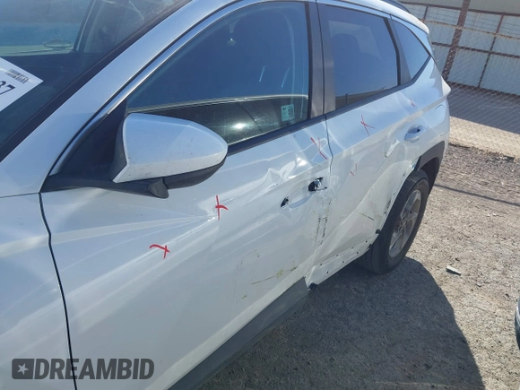 2024 Hyundai Tucson SEL with VIN 5NMJB3DE3RH343405, listed as a IAAI auction lot 41541837 with 49,071 mi miles and . Bid and sale history available at DreamBid. Image 6.