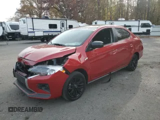 2023 Mitsubishi Mirage G4 ES with VIN ML32FUFJ1PHF06078, listed as a Copart auction lot 78498434 with 28,560 mi miles and Salvage Title. Bid and sale history available at carsss.com. Image 1.