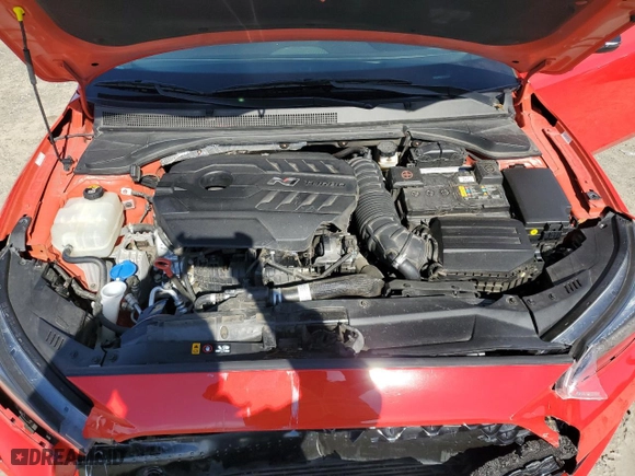 2020 Hyundai Veloster N with VIN KMHT36AH8LU006018, listed as a Copart auction lot 44410555 with 44,581 mi miles and Salvage Title. Bid and sale history available at carsss.com. Image 11.