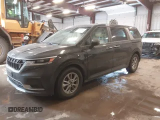2022 Kia Carnival LXS with VIN KNDNB4H36N6133470, listed as a IAAI auction lot 41581467 with 46,771 mi miles. Bid and sale history available at carsss.com. Image 2.