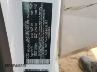 2022 Hyundai Elantra with VIN 5NPLM4G2NH063289, listed as a Copart auction lot 54551105 with 25,908 mi miles and Salvage title. Bid and sale history available at DreamBid. Image 12.