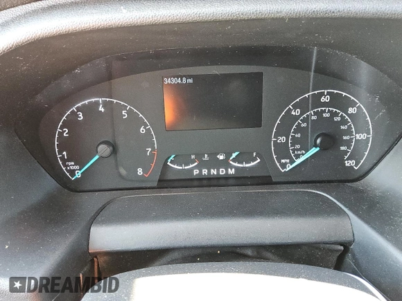 2023 Ford Transit Cargo z VIN 1FTBR3X82PKA82517, wystawiony jako Copart lot #75703934 z przebiegiem 34 304 mil mil oraz Czysty tytuł • Clean title. Historia ofert i sprzedaży dostępna na DreamBid. Obrazek 9.