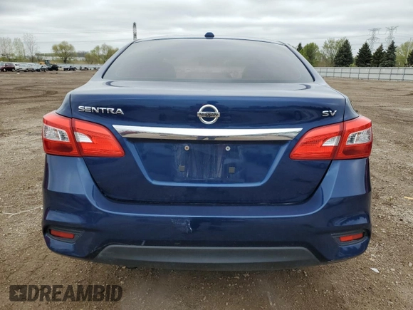 2018 Nissan Sentra SV z VIN 3N1AB7AP0JL624469, wystawiony jako Copart lot #55520425 z przebiegiem 54 779 mil mil oraz Szkoda całkowita • Salvage title. Historia ofert i sprzedaży dostępna na DreamBid. Obrazek 6.