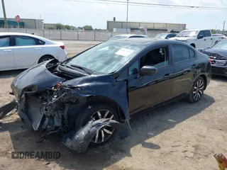 2015 Honda Civic Sedan EX-L with VIN 19XFB2F9XFE249119, listed as a IAAI auction lot 41877073 with 92,886 mi miles. Bid and sale history available at carsss.com. Image 17.