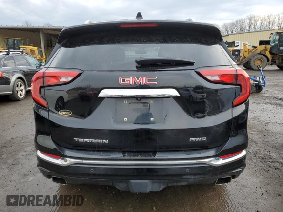 2019 GMC Terrain Denali with VIN 3GKALXEX5KL253318, listed as a Copart auction lot 47056985 with 85,429 mi miles and Salvage Title. Bid and sale history available at DreamBid. Image 6.
