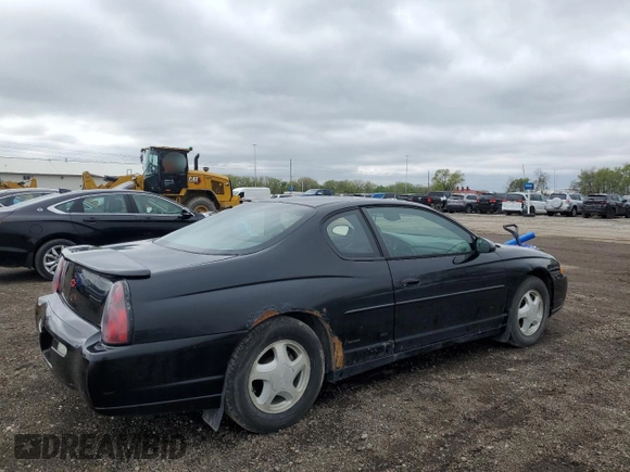 2002 Chevrolet Monte Carlo SS z VIN 2G1WX15K629259244, wystawiony jako Copart lot #54292585 z przebiegiem 239 407 mil mil oraz Szkoda całkowita • Salvage title. Historia ofert i sprzedaży dostępna na DreamBid. Obrazek 3.