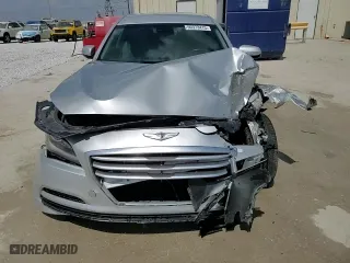 2015 Hyundai Genesis 3.8L with VIN KMHGN4JE4FU043951, listed as a Copart auction lot 50373415 with 64,079 mi miles and Salvage Title. Bid and sale history available at carsss.com. Image 13.