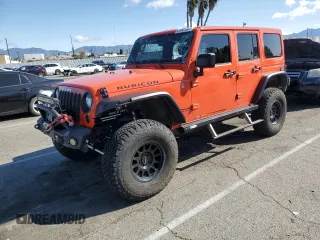 2015 Jeep Wrangler Unlimited Rubicon with VIN 1C4BJWFG7FL719038, listed as a Copart auction lot 51507205 with 62,664 mi miles and Salvage Title. Bid and sale history available at carsss.com. Image 1.