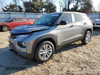 2023 Chevrolet TrailBlazer LS with VIN KL79MNSL5PB112109, listed as a Copart auction lot 48468995 with 10,737 mi miles and Salvage Title. Bid and sale history available at carsss.com. Image 1.