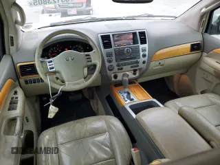 2008 Infiniti QX56 with VIN 5N3AA08C18N907177, listed as a Copart auction lot 53123805 with 234,804 mi miles and Salvage Title. Bid and sale history available at carsss.com. Image 8.