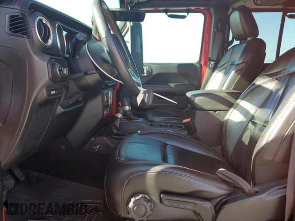 2020 Jeep Gladiator Rubicon with VIN 1C6JJTBG4LL117104, listed as a Copart auction lot 62068545 with 148,294 mi miles and Non repairable. Bid and sale history available at DreamBid. Image 7.
