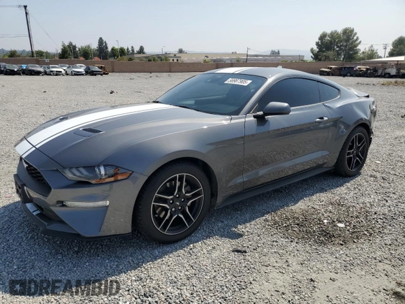 2023 Ford Mustang EcoBoost with VIN 1FA6P8TH4P5101406, listed as a Copart auction lot 58987905 with 41,773 mi miles and Salvage title. Bid and sale history available at DreamBid. Image 1.