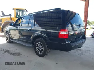 2015 Ford Expedition Max XLT with VIN 1FMJK1HT7FEF33974, listed as a IAAI auction lot 42753155 with 167,145 mi miles and . Bid and sale history available at DreamBid. Image 3.