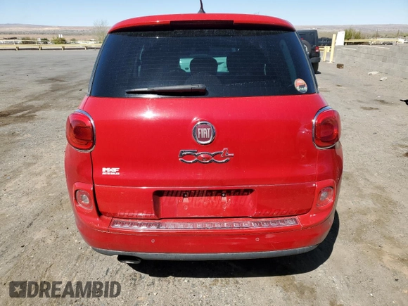 2014 FIAT 500L Easy z VIN ZFBCFABH4EZ019483, wystawiony jako Copart lot #51811735 z przebiegiem 104 801 mil mil oraz Szkoda całkowita • Salvage title. Historia ofert i sprzedaży dostępna na DreamBid. Obrazek 6.