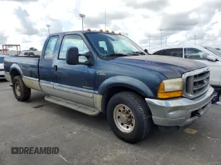 2001 Ford Super Duty F-250 XL with VIN 1FTNX20F51EB77679, listed as a Copart auction lot 73773254 with 90,026 mi miles and Non Repairable. Bid and sale history available at carsss.com. Image 4.