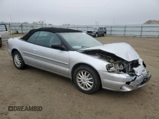 2002 Chrysler Sebring LXi with VIN 1C3EL55RX2N151004, listed as a Copart auction lot 85811704 with 187,000 mi miles and Salvage title. Bid and sale history available at DreamBid. Image 4.