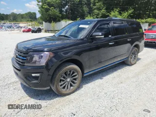 2020 Ford Expedition Max Limited with VIN 1FMJK1KTXLEA20156, listed as a Copart auction lot 63482085 with 252,801 mi miles and Clean title. Bid and sale history available at DreamBid. Image 1.