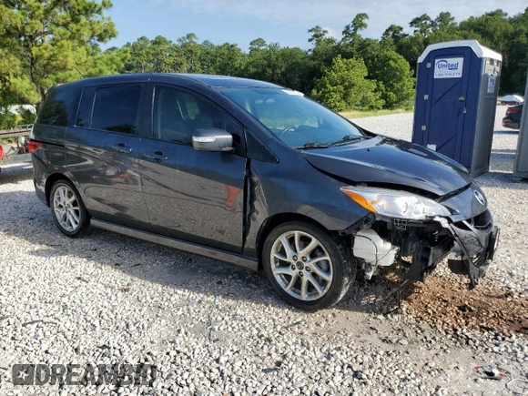 2014 Mazda 5 Touring with VIN JM1CW2CL3E0164024, listed as a Copart auction lot 59430864 with 79,796 mi miles and Clean Title. Bid and sale history available at carsss.com. Image 4.