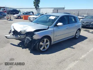 2006 Mazda 3 S Sport with VIN JM1BK144861450942, listed as a IAAI auction lot 42015211 with 180,398 mi miles and . Bid and sale history available at DreamBid. Image 2.