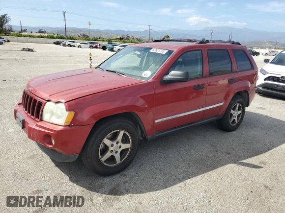 2005 Jeep Grand Cherokee with VIN 1J8HS48N55C658562, listed as a Copart auction lot 56601705 with 178,522 mi miles and Clean title. Bid and sale history available at DreamBid. Image 1.