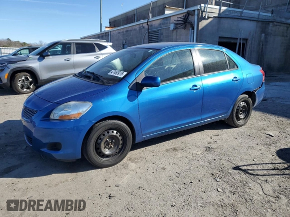2009 Toyota Yaris with VIN JTDBT903891323833, listed as a Copart auction lot 47460975 with 134,524 mi miles and Salvage Title. Bid and sale history available at DreamBid. Image 1.