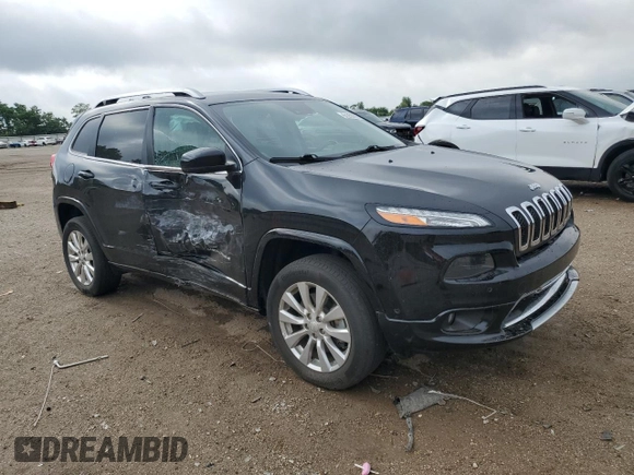 2018 Jeep Cherokee Overland z VIN 1C4PJMJX0JD551084, wystawiony jako Copart lot #61356055 z przebiegiem 30 561 mil mil oraz Szkoda całkowita • Salvage title. Historia ofert i sprzedaży dostępna na DreamBid. Obrazek 4.