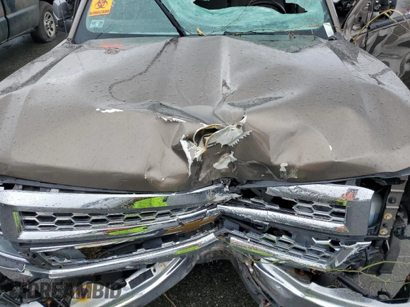 2014 Chevrolet Silverado 1500 LT with VIN 1GCVKREH4EZ197471, listed as a Copart auction lot 49118895 with Not Provided miles and Salvage Title. Bid and sale history available at DreamBid. Image 11.