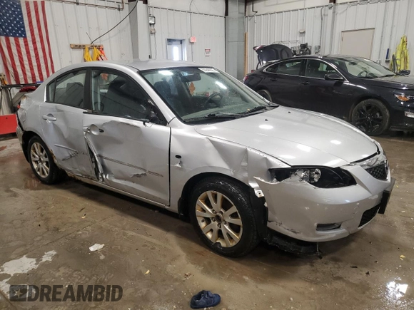 2008 Mazda 3 i Touring with VIN JM1BK32FX81818590, listed as a Copart auction lot 50948825 with 317,944 mi miles and Non Repairable. Bid and sale history available at carsss.com. Image 4.