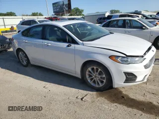 2020 Ford Fusion SE with VIN 3FA6P0HD5LR172922, listed as a Copart auction lot 56693095 with 111,946 mi miles and Salvage title. Bid and sale history available at DreamBid. Image 4.