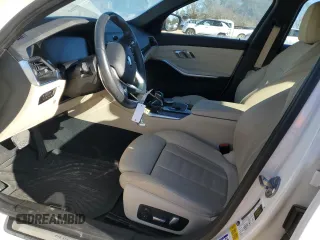 2019 BMW 3 Series 330i with VIN WBA5R1C59KAK09787, listed as a Copart auction lot 49501565 with 22,383 mi miles and Salvage Title. Bid and sale history available at carsss.com. Image 7.