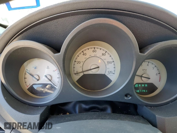 2008 Chrysler Sebring LX with VIN 1C3LC46K48N208793, listed as a Copart auction lot 81047004 with 167,791 mi miles and Salvage Title. Bid and sale history available at carsss.com. Image 9.