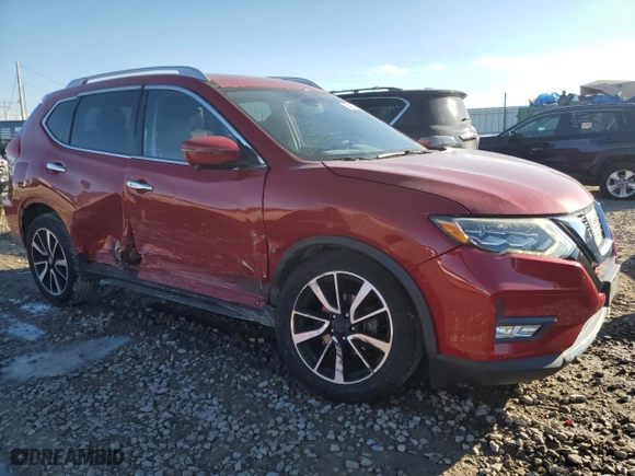 2017 Nissan Rogue S with VIN 5N1AT2MV8HC846198, listed as a Copart auction lot 84437554 with 45,765 mi miles and Salvage Title. Bid and sale history available at carsss.com. Image 4.