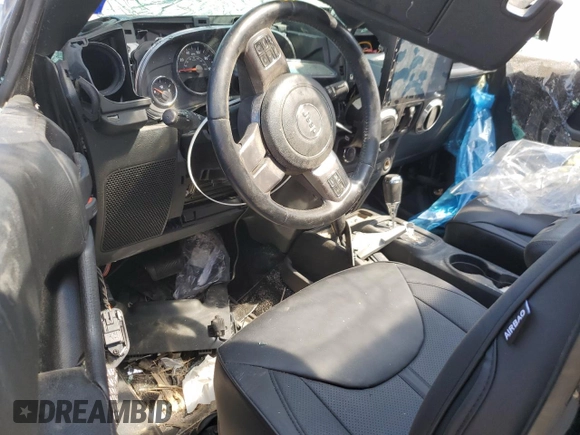 2018 Jeep Wrangler JK Unlimited Sahara with VIN 1C4BJWEG8JL858721, listed as a Copart auction lot 71556954 with 0 mi miles and Salvage Title. Bid and sale history available at carsss.com. Image 8.