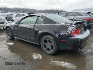 1999 Ford Mustang GT with VIN 1FAFP42X4XF125040, listed as a Copart auction lot 88689045 with 207,662 mi miles and Salvage Title. Bid and sale history available at carsss.com. Image 2.