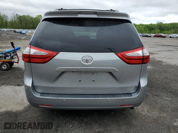 2015 Toyota Sienna Limited with VIN 5TDDK3DC5FS118715, listed as a Copart auction lot 55957215 with 133,500 mi miles and Salvage title. Bid and sale history available at DreamBid. Image 6.