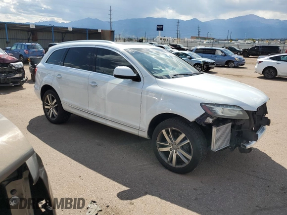 2013 Audi Q7 3.0L TDI Prestige with VIN WA1VMAFE6DD010169, listed as a Copart auction lot 70228684 with 165,599 mi miles and Salvage Title. Bid and sale history available at carsss.com. Image 4.