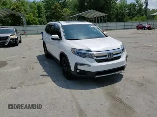 2022 Honda Pilot Special Edition with VIN 5FNYF6H28NB097712, listed as a Copart auction lot 57801695 with 27,992 mi miles and Salvage title. Bid and sale history available at DreamBid. Image 14.
