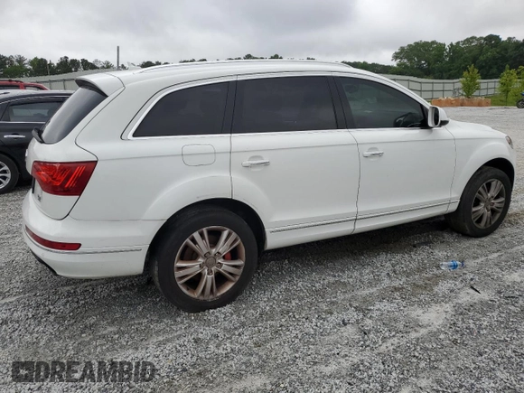 2010 Audi Q7 Premium z VIN WA1CMAFE5AD002356, wystawiony jako Copart lot #60822805 z przebiegiem 177 191 mil mil oraz Czysty tytuł • Clean title. Historia ofert i sprzedaży dostępna na DreamBid. Obrazek 3.