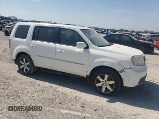 2012 Honda Pilot Touring with VIN 5FNYF4H98CB066488, listed as a Copart auction lot 50405775 with 209,840 mi miles and Salvage Title. Bid and sale history available at carsss.com. Image 4.