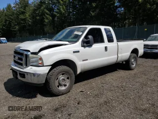 2006 Ford Super Duty F-250 XL with VIN 1FTSX21P46EC38697, listed as a Copart auction lot 52980205 with 232,612 mi miles and Salvage Title. Bid and sale history available at carsss.com. Image 1.
