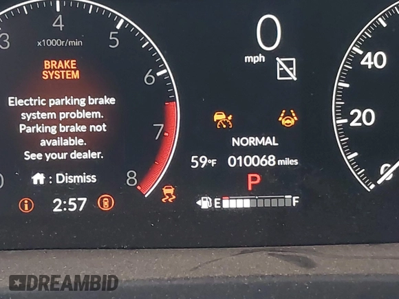 2023 Honda Pilot EX-L with VIN 5FNYG1H58PB016138, listed as a IAAI auction lot 40591717 with 10,068 mi miles and . Bid and sale history available at DreamBid. Image 15.