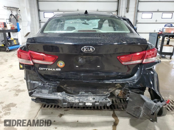 2017 Kia Optima LX z VIN 5XXGT4L39HG152517, wystawiony jako Copart lot #58760995 z przebiegiem Nie podano mil oraz Szkoda całkowita • Salvage title. Historia ofert i sprzedaży dostępna na DreamBid. Obrazek 6.