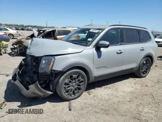 2022 Kia Telluride SX with VIN 5XYP5DHCXNG205946, listed as a Copart auction lot 49420425 with 49,287 mi miles and Salvage Title. Bid and sale history available at carsss.com. Image 1.