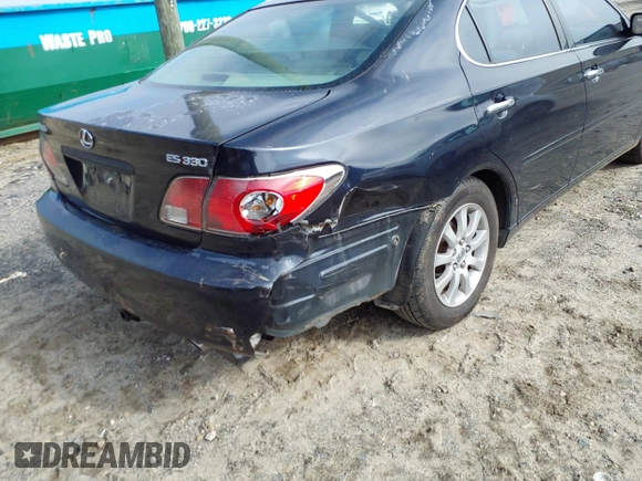 2004 Lexus ES 350 with VIN JTHBA30G145028336, listed as a IAAI auction lot 41753640 with 109,211 mi miles and . Bid and sale history available at DreamBid. Image 6.