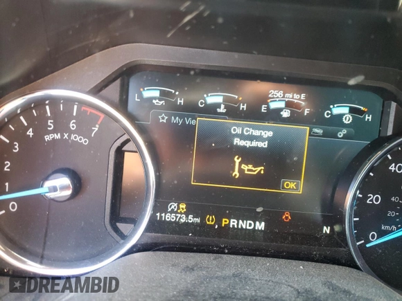 2018 Ford Expedition Max XLT with VIN 1FMJK1HT5JEA02197, listed as a Copart auction lot 45679215 with 116,573 mi miles and Salvage title. Bid and sale history available at DreamBid. Image 9.
